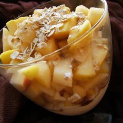 Apple Pie Parfait- Big on Taste, Not Calories!