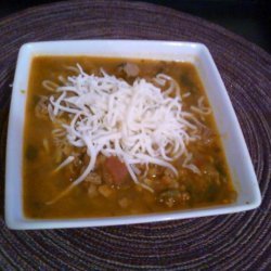 Sausage & Lentil Soup