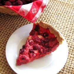 Raspberry Cream Pie