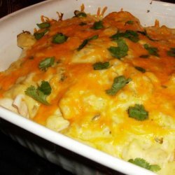 Sour Cream Chicken Enchiladas