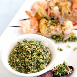 Shrimp in Green Sauce