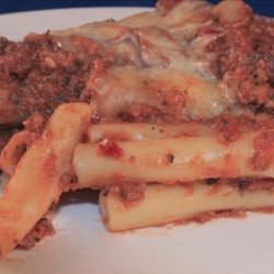 Homemade Baked Ziti