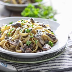 Mushroom Alfredo