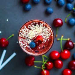 Cherry Blueberry Smoothie