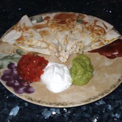 Grilled Chicken Quesadillas