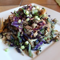 Fried Noodles and Cabbage