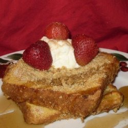 French Toast With a Crunchy Topping