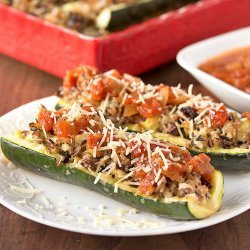 Cheese and Olive Stuffed Tomatoes