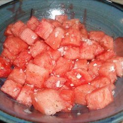 Mum's Onion and Watermelon Salad