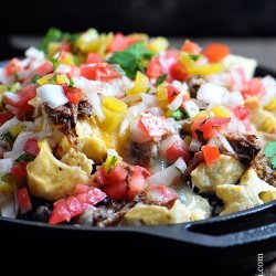 Shredded Beef Nachos