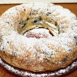 Blueberry Almond Bundt Cake
