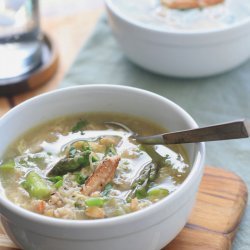 Crab and Asparagus Soup