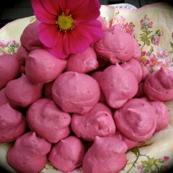 Fresh Raspberry Meringues