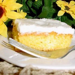 Luscious Lemon Poke Cake