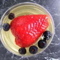 Berries in Champagne Jelly