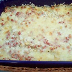 Chicken Ham Lasagna