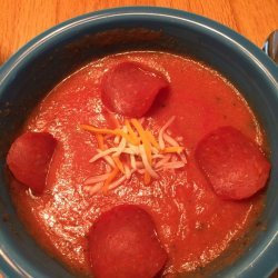 Low Carb Pizza Soup