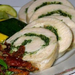 Pesto Chicken Spirals