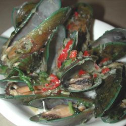 Steamed Mussels With Chilli and Coriander
