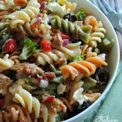 Italian Tuna Pasta Salad