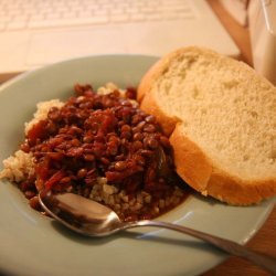 Sweet and Spicy Lentil Chili