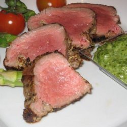 Fillet of Beef with Salsa Verde