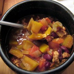 Chocolate Chili with Apples