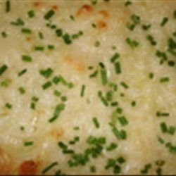 Buttermilk Chive & Asiago Mashed Potato Gratin