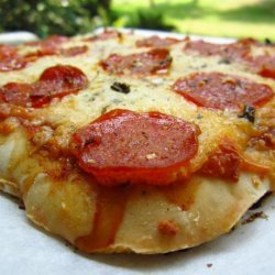 Pepperoni Pan Pizza