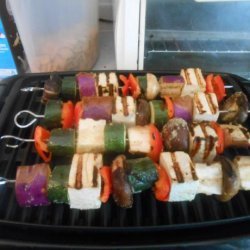 Carina's Tofu-Vegetable Kebabs