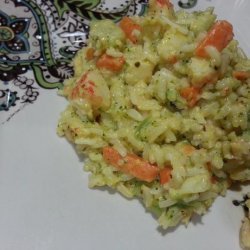 Crab & Rice Primavera