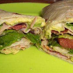 Turkey, Bacon & Guacamole Wrap