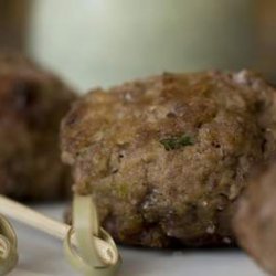 Frikadelle - South African Meatballs - Boerewors Style