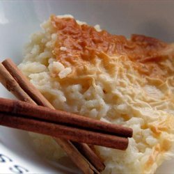 Cinnamon Rice Pudding