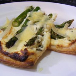 Asparagus and Parmesan Cream Pastry