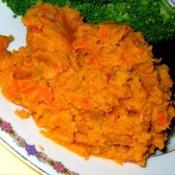 Mashed Carrot & Sweet Potato