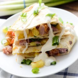 Hawaiian Quesadillas