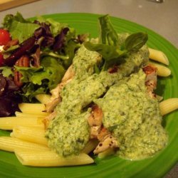 Penne With Chicken and Fresh Herb Sauce
