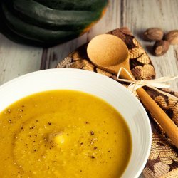 Chicken Acorn Squash Soup