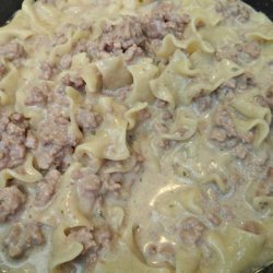 Easy Ground Beef Stroganoff