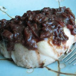 Pork Chops With Rhubarb Compote