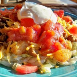 Tater Tot Taco Salad