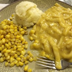 Chicken Noodles and Mashed Potatoes