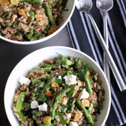 Spinach Rice Salad