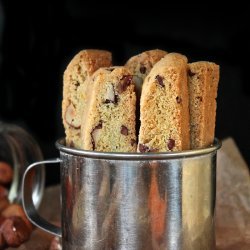 Orange Hazelnut Biscotti