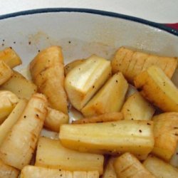 Caramelized Roasted Parsnips