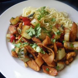 Chicken Lime and Cashew Nut Stir-fry