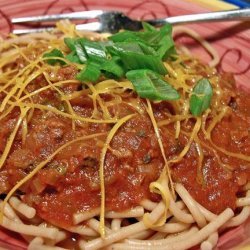 Cincinnati Turkey Chili