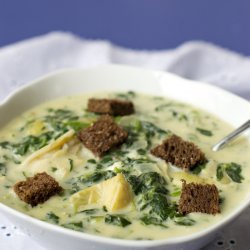 Artichoke Spinach Soup