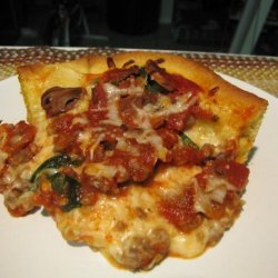 Deep-Dish Florentine Pizza